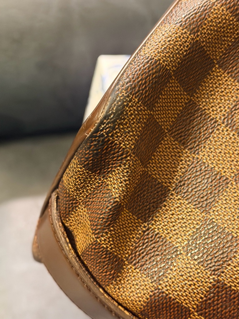 Louis Vuitton Brown Damier Ebene Large Chelsea Tote - Picture 14 of 17